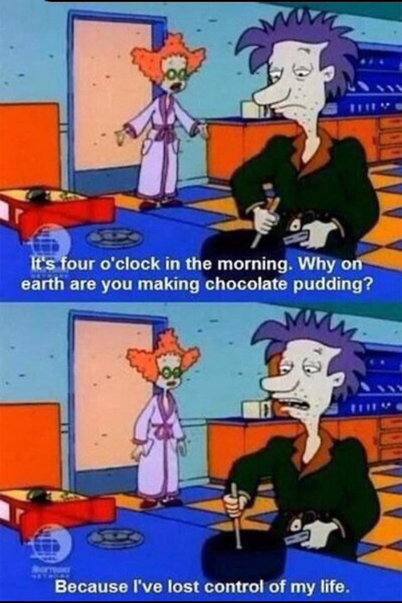 rugrats on losing control of your life