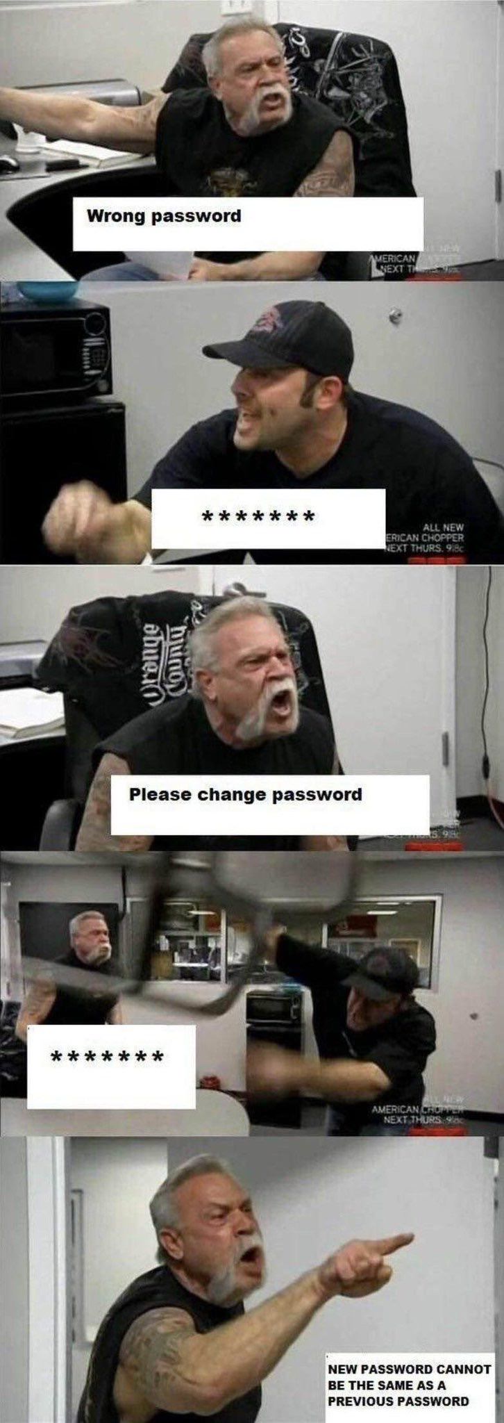 Wrong Password Purgatory